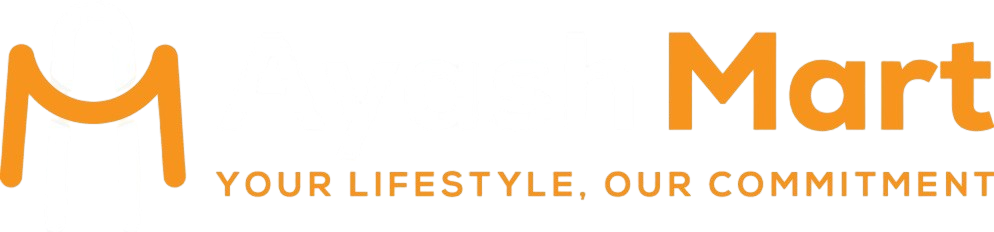 AyashMart White logo