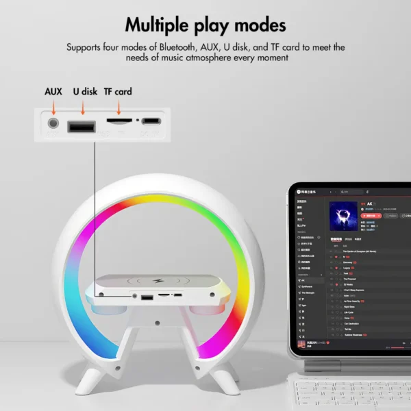 Smart Light Speaker Alarm Clock
