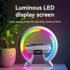 Smart Light Speaker Alarm Clock (4)