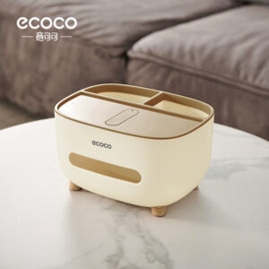 Ecoco Tissue Case & Multifunctional Desk Organizer