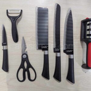 Zepter 6-Piece Kitchen Knife Set with Knife s Sharpener3