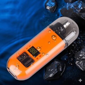 Rechargeable Digital Display Nose Hair Trimmer