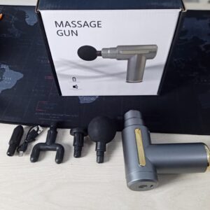 Mini Portable Massage Gun - 4 Head Rechargeable Muscle Relaxer2