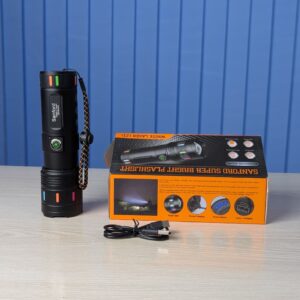 Sanford High Power Digital Display Zoomable Flashlight