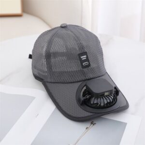 Solar Fan Cooling Cap (USB Rechargeable Smart Cooling Hat)-2